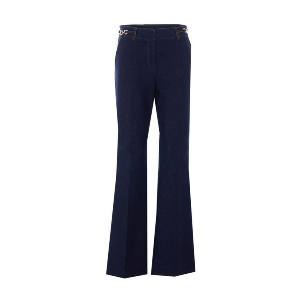 Liu Jo Women Bootcut Jeans With Chain Detail